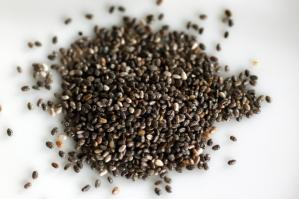 Organic black chia seeds
